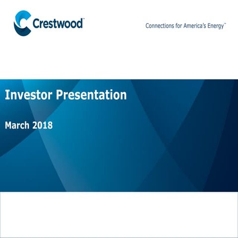 Crestwood investor deck march 2018