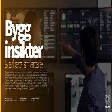 Visualisera & arbeta smartare