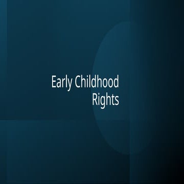 Children’s Rights power point presentation | PPTX