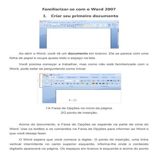 Criando um documento word