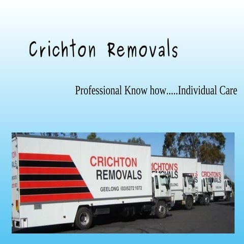 CrichtonRemovals - Efficient and professional commercial move