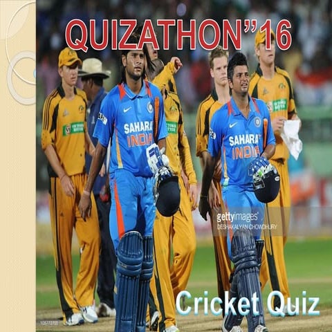 Cricket Quiz