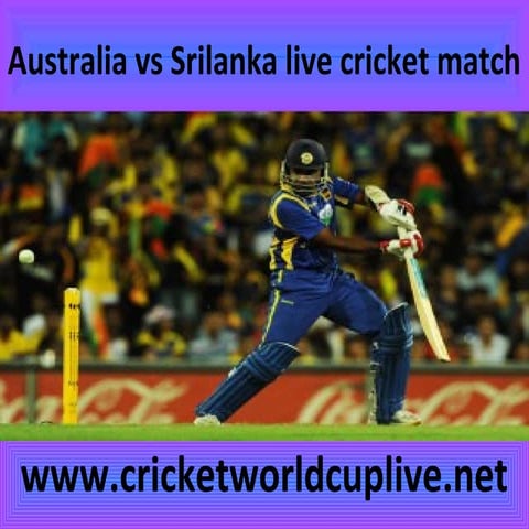 Cricket match australia vs srilanka online