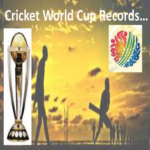 Cricket world cup records