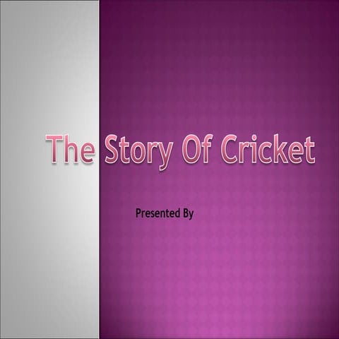 Maths in cricket | PPTX