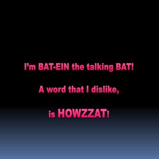 Crickyet another interview