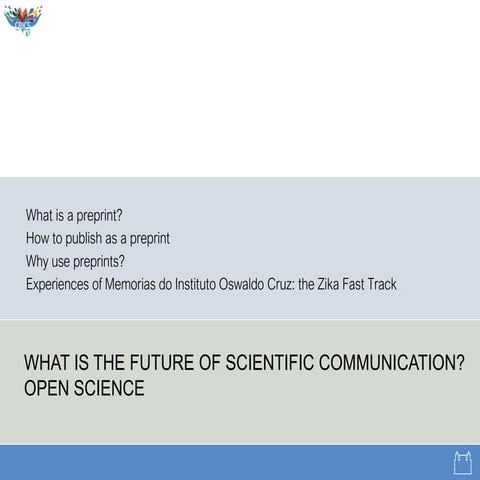 What is the future of scientific communication? Open Science (Claude Pirmez)