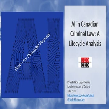 Ethical Guidelines for AI in Criminal Justice PPT.pptx