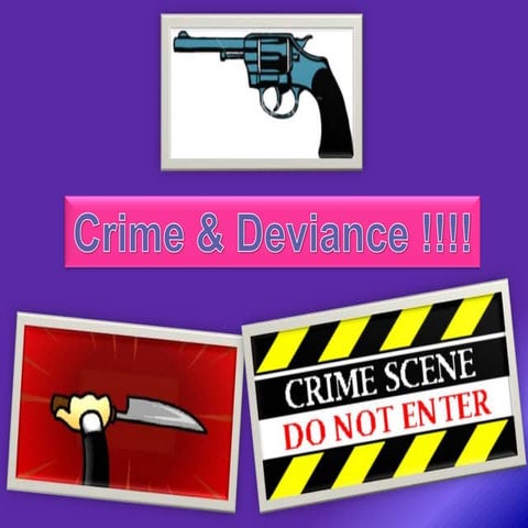 Crime and deviance complete revision