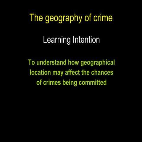 Crime And Location