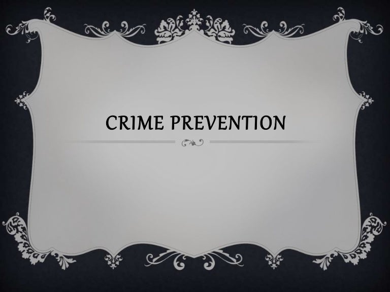 Crime prevention, Tips for Filipino Citezen