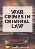 Criminal Law Essay | Bartleby