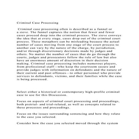 Case flow management criminal (trial) by kw | PPTX
