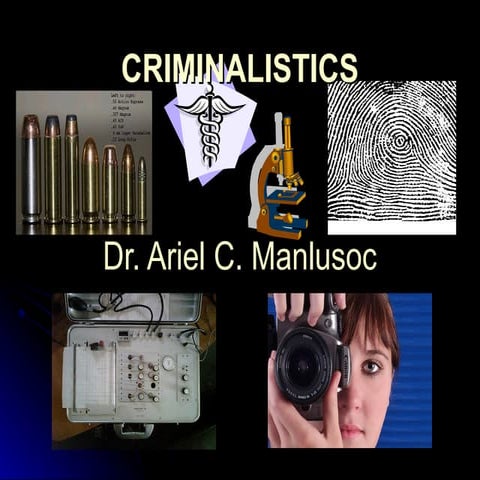 Criminalistics questionnaires