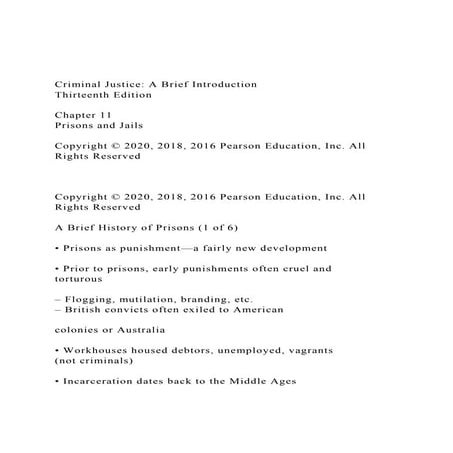 Criminal Justice A Brief IntroductionThirteenth Edition.docx