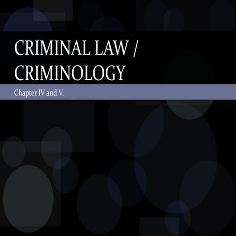 Criminal law 2
