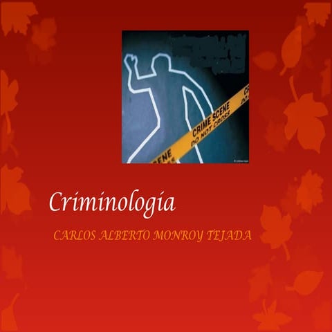 Criminologia