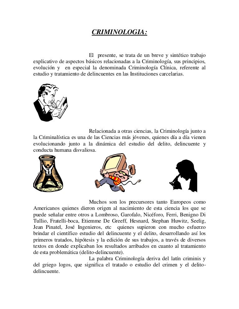 El Criminologo Libro Pdf Libros Favorito