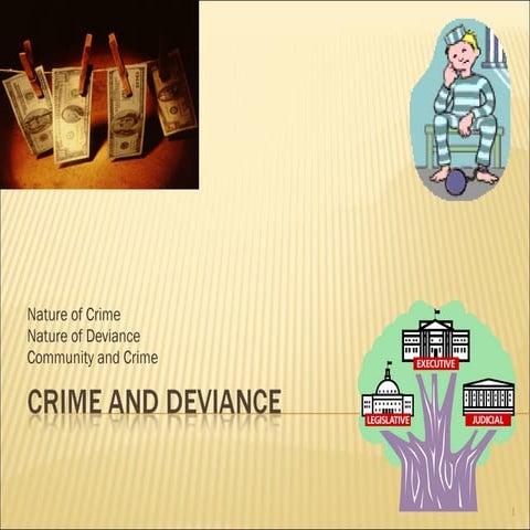 Criminology Powerpoint One 2008
