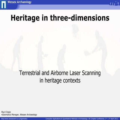 Heritage in Three-Dimensions