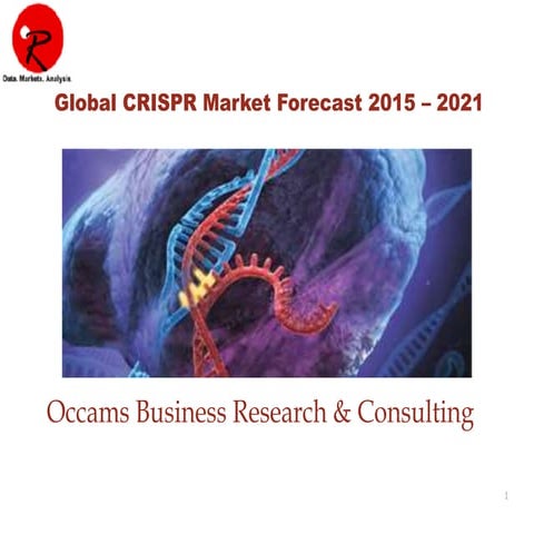Global CRISPR Market |  Forecast 2015 - 2021