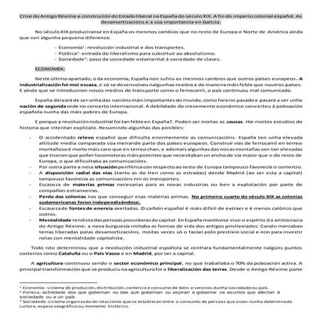 Crise do Antigo Réxime e construción do Estado liberal na España do século XIX