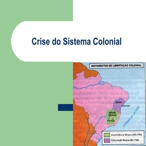 Crise do sistema colonial