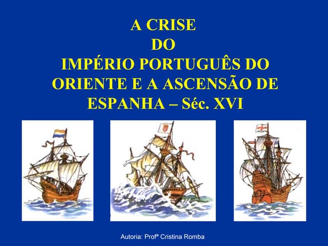 Crise do Império Português no oriente