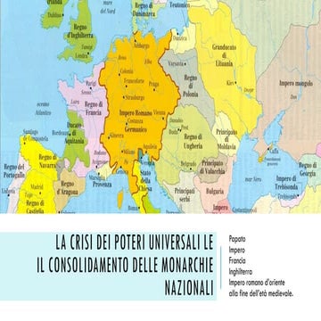 La crisi dei poteri universali