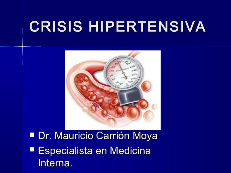 Crisis Hipertensiva Crisis Hipertensiva