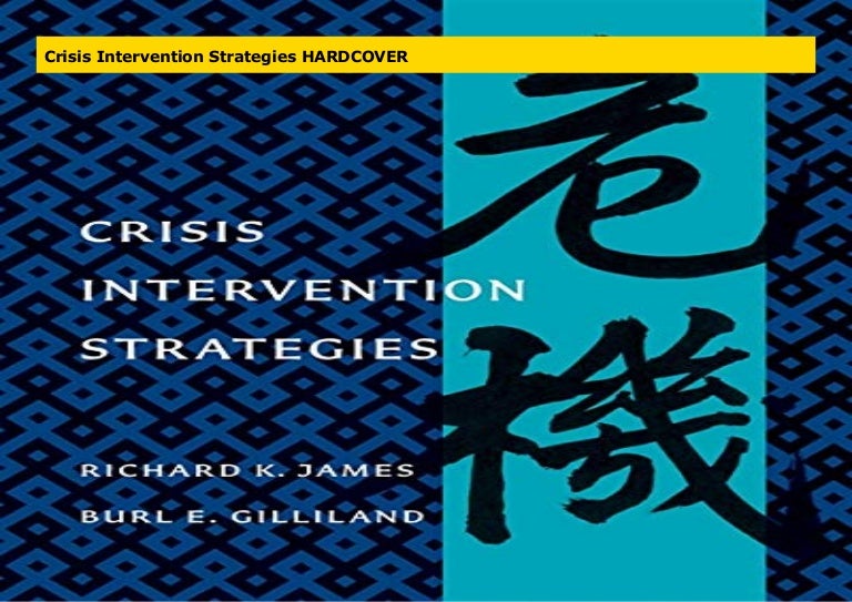  crisis intervention strategies hardcover