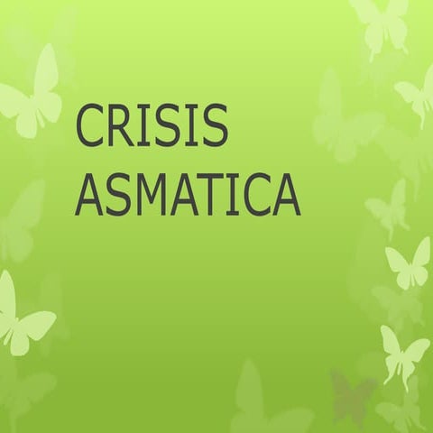 Crisis asmatica