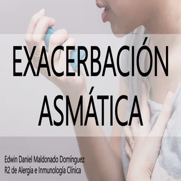 Crisis Asmática (Exacerbación Asmática)