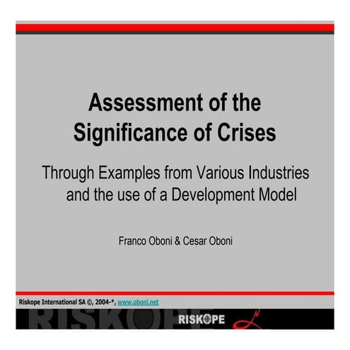 Crisis Development 2008 02 06
