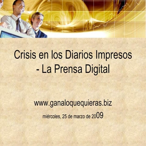 Crisis en los Diarios Impresos - La Prensa Digital