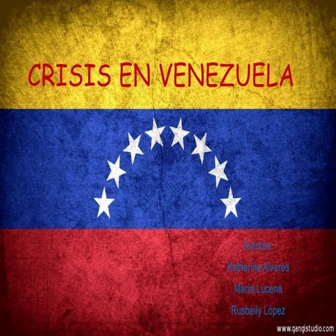 Crisis en venezuela | PPTX
