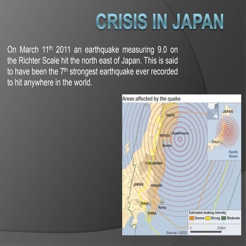 Japan Faces Problems | PPT