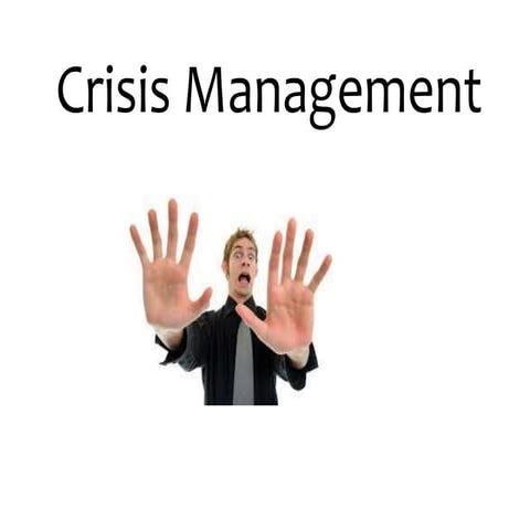 Crisis Management 
