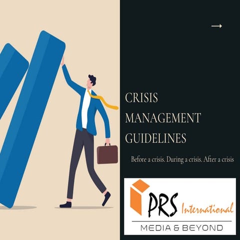 Crisis Management Guidelines