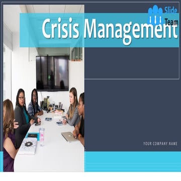 Crisis Management Powerpoint Presentation Slides