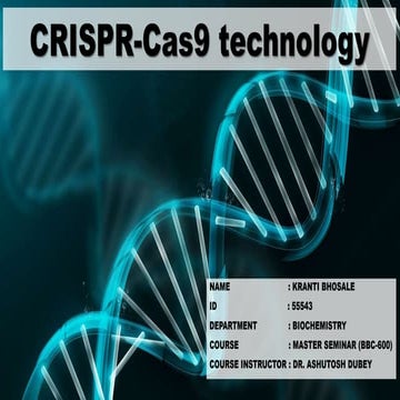Crispr-Cas9 technology