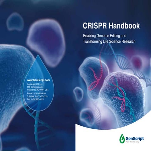 Crispr handbook 2015