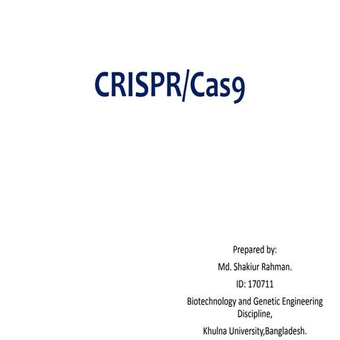 CRISPR CAS