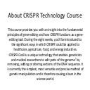 Crispr technology course