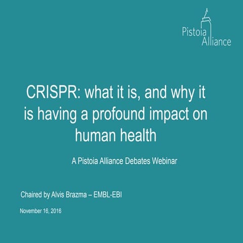 CRISPR: what it is, and why it is having a profound impact on human health