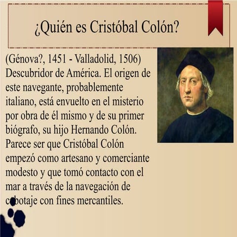 Cristóbal colón