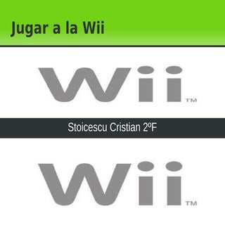 Cómo jugar a la wii