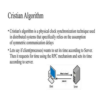 Comprehensive Overview of Cristian and Berkeley Clock Synchronization ...