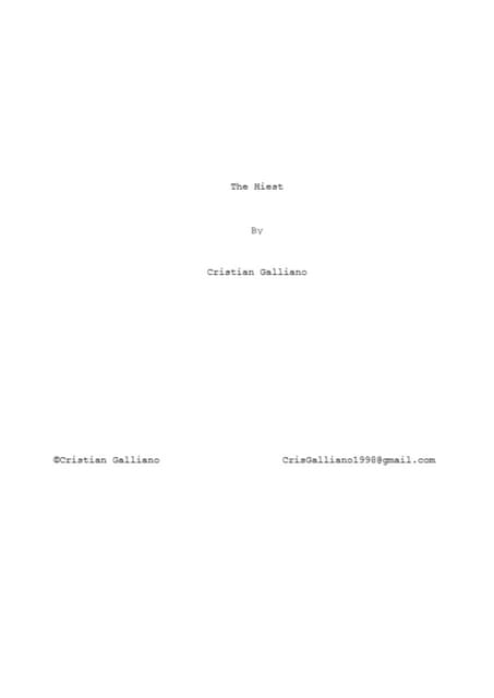 Cristian galliano the hiest script