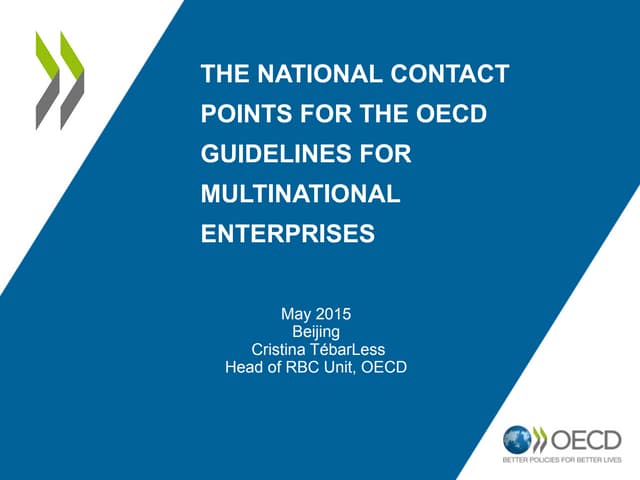 1st presentation by Cristina Tebar-...